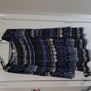 Win Win Boho Bell Sleeve Tunic  Size L-XL